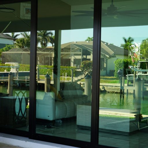 Impact Sliding Glass Door on Water - Impact 360